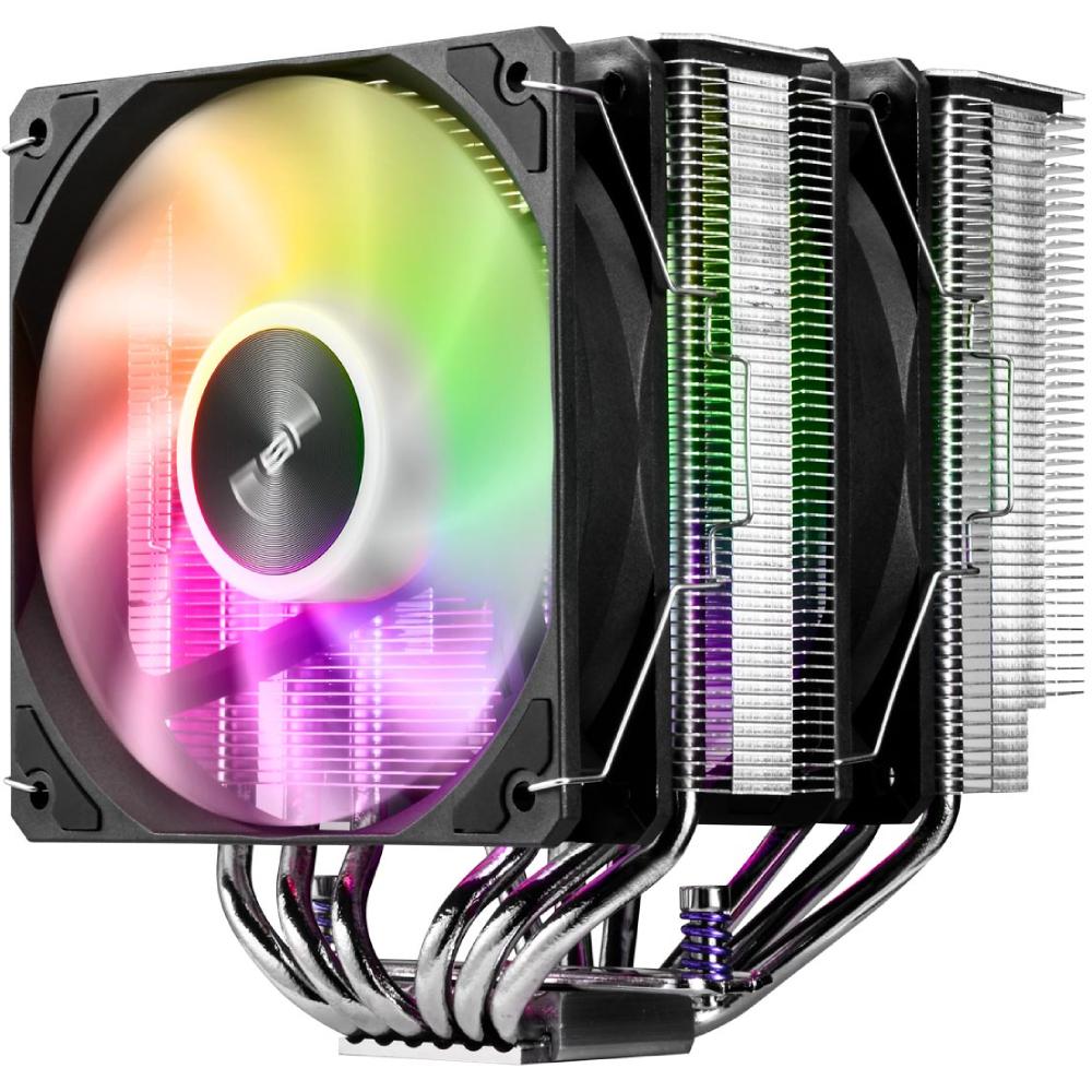 Вентилятор для процессора FSP MP7 Intel LGA 1700/1200 AMD AM4/AM5 120 мм Black (MP7)