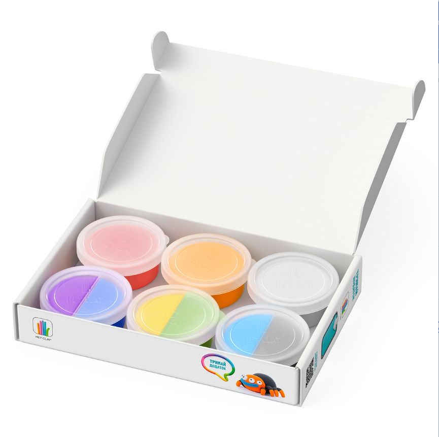 Пластилин воздушный Lipaka экзотические животные 9 цветов (10382) - фото 2