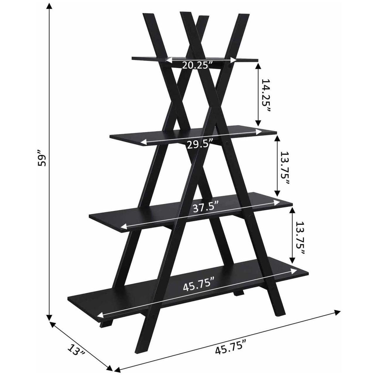 Стеллаж кухонный из дерева Бойден Маренго (СТА-016119) - фото 2 Стеллаж кухонный из дерева Бойден Маренго (СТА-016119) - фото 2
