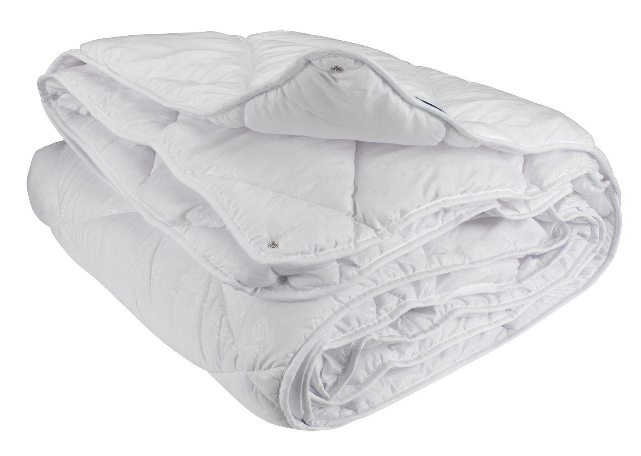 Ковдра односпальна 4 сезони 135x200 см 500/700 г Білий (836a9298) - фото 2