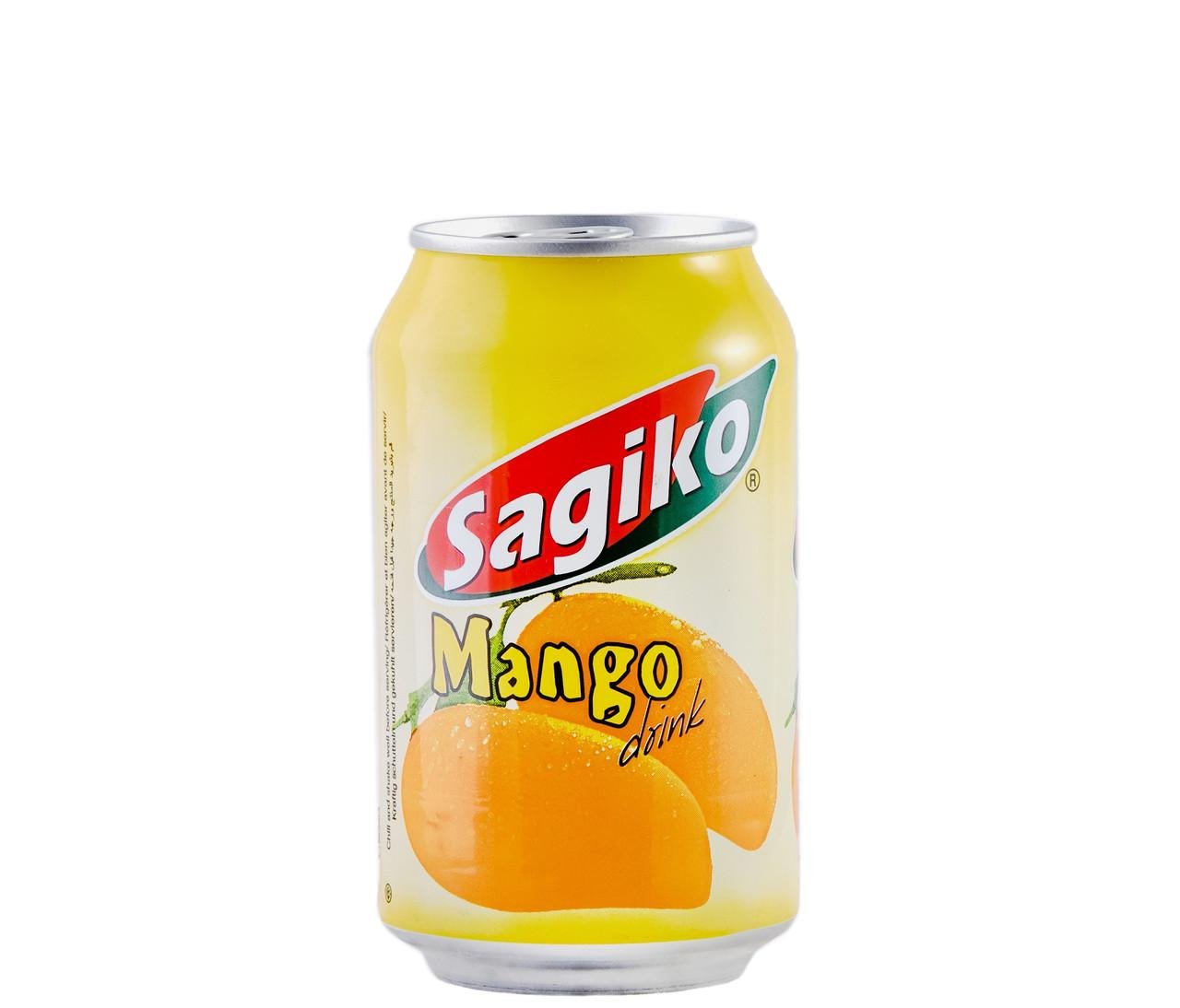 Напій Sagiko Mango соковмісний слабогазований 320 мл