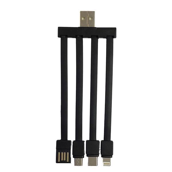 УМБ Bilitong S-13 Solar Charge Cable Micro/iPhone/TypeC 60000 mAh Black (29caa1-17876) - фото 4