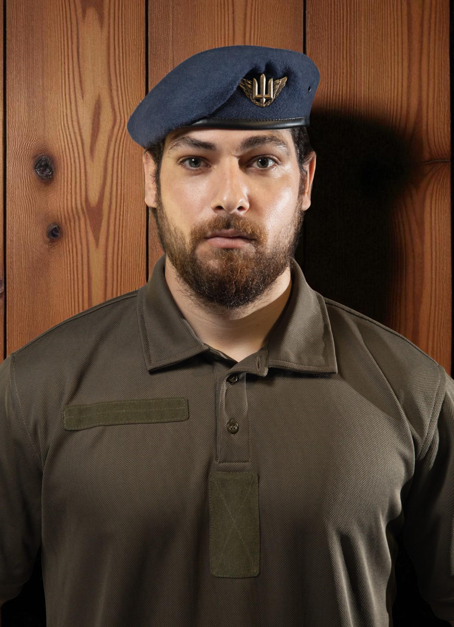 Берет Воздушные силы Украины L/57-58 см Грозовое небо (29045809) - фото 4 Берет Воздушные силы Украины L/57-58 см Грозовое небо (29045809) - фото 4