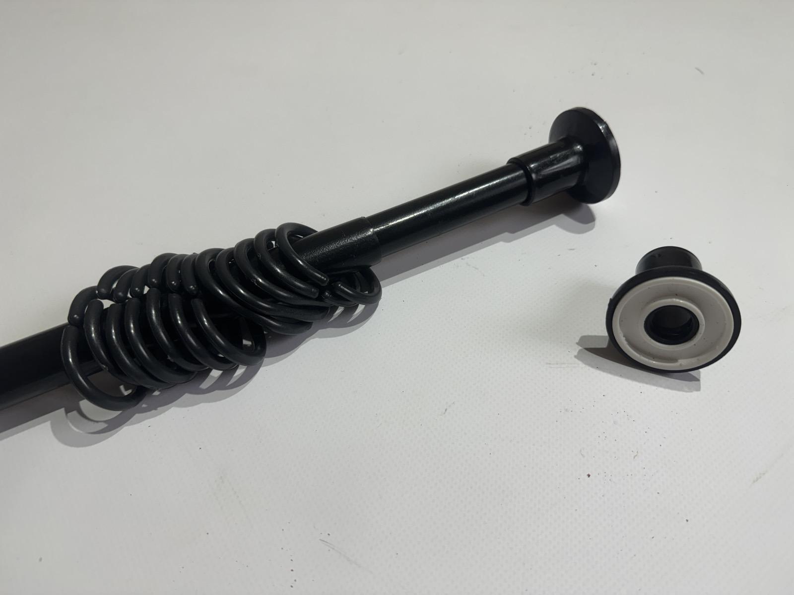 Карниз для шторки у ванну BanyoHome 120-200 см Чорний (5512/black) - фото 4