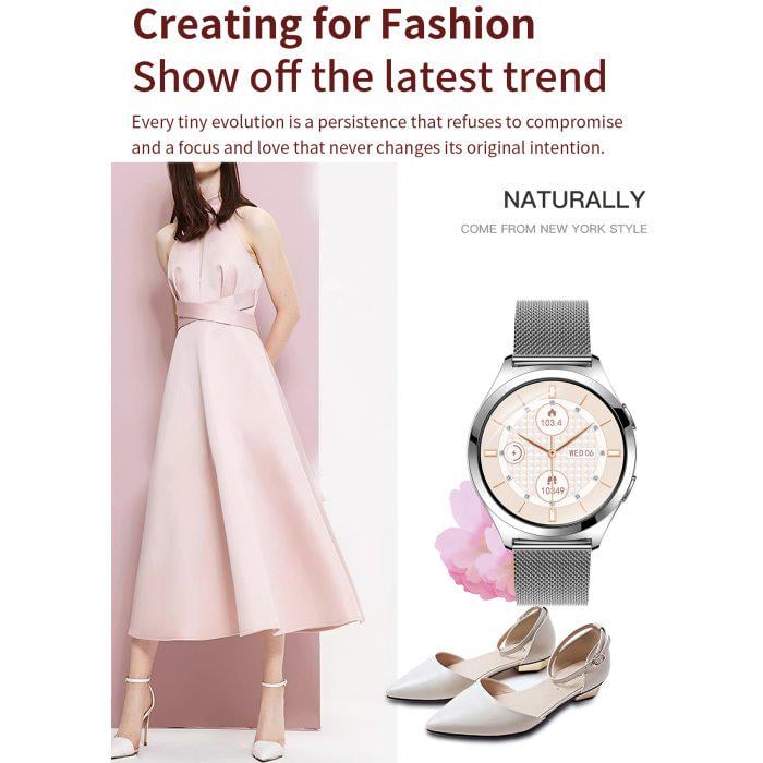 Смарт-годинник UWatch Smart Love Pro Silver Steel з ремінцями 2 шт. (1993) - фото 7 Смарт-годинник UWatch Smart Love Pro Silver Steel з ремінцями 2 шт. (1993) - фото 7