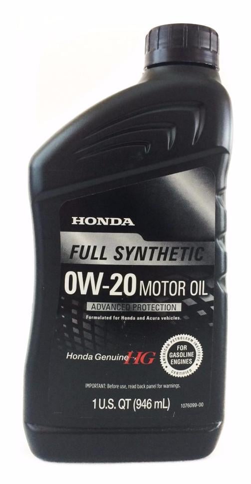 Моторна олива Honda Full Synthetic 0W-20 1 л