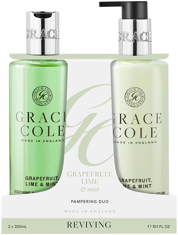 Набор для тела GRACE COLE Grapefruit Lime & Mint Duo гель 300 мл/лосьон 300 мл (60472)
