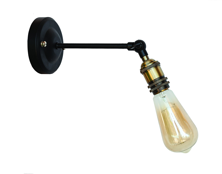 Бра Levistella Lofty подвижное с патроном AMP14 Черный/Бронзовый (1963530351)