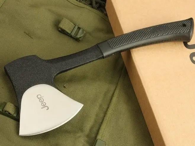 Сокира туристична JEEP для кемпінгу двома з чохлами - фото 2