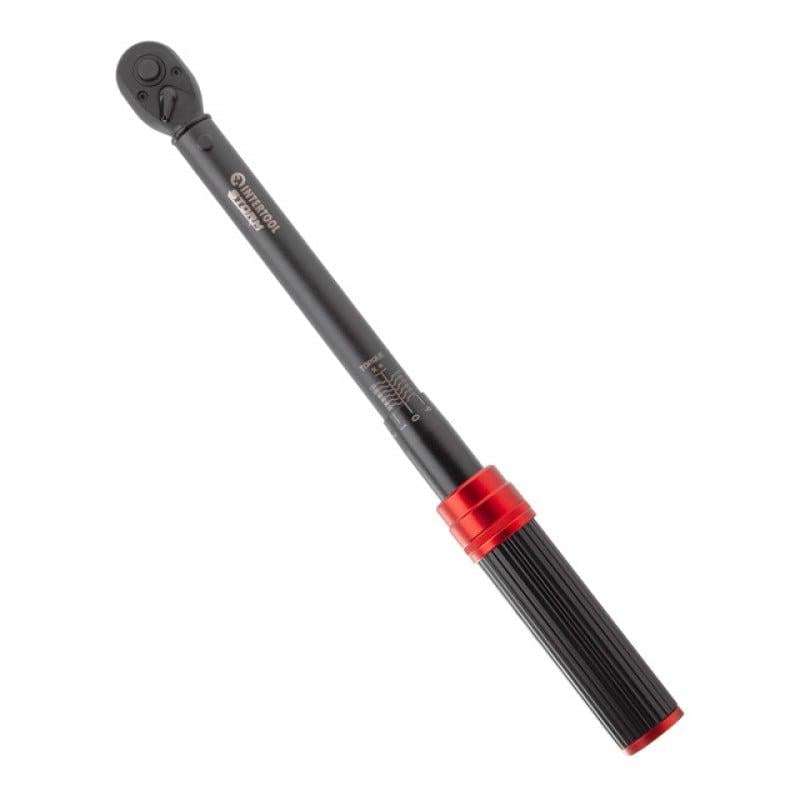 Ключ динамометричний Intertool STORM XT-9023 3/8 10-120 Нм 72 зуби у кейсі (PH01026)