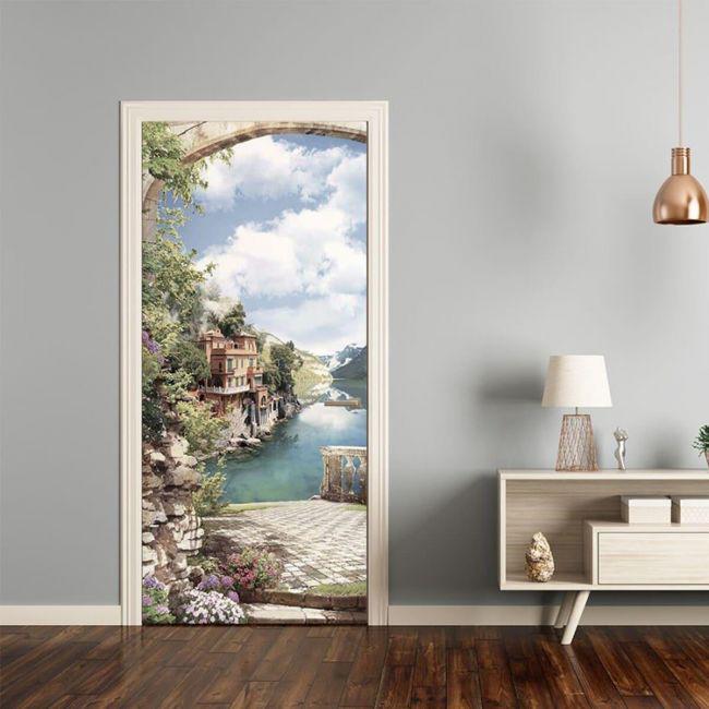 Наклейка интерьерная на двери Sticker Wall SW-00000918 Картина 104х210 см