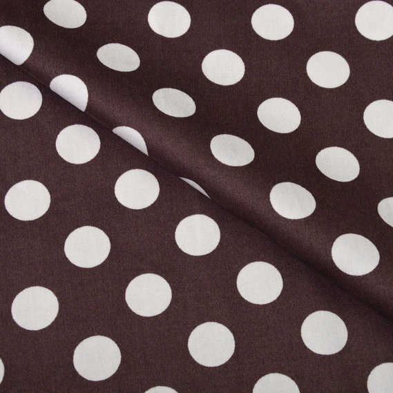 Ткань коттон-сатин IDEIA 1,45 м Шоколад (2200004173283)