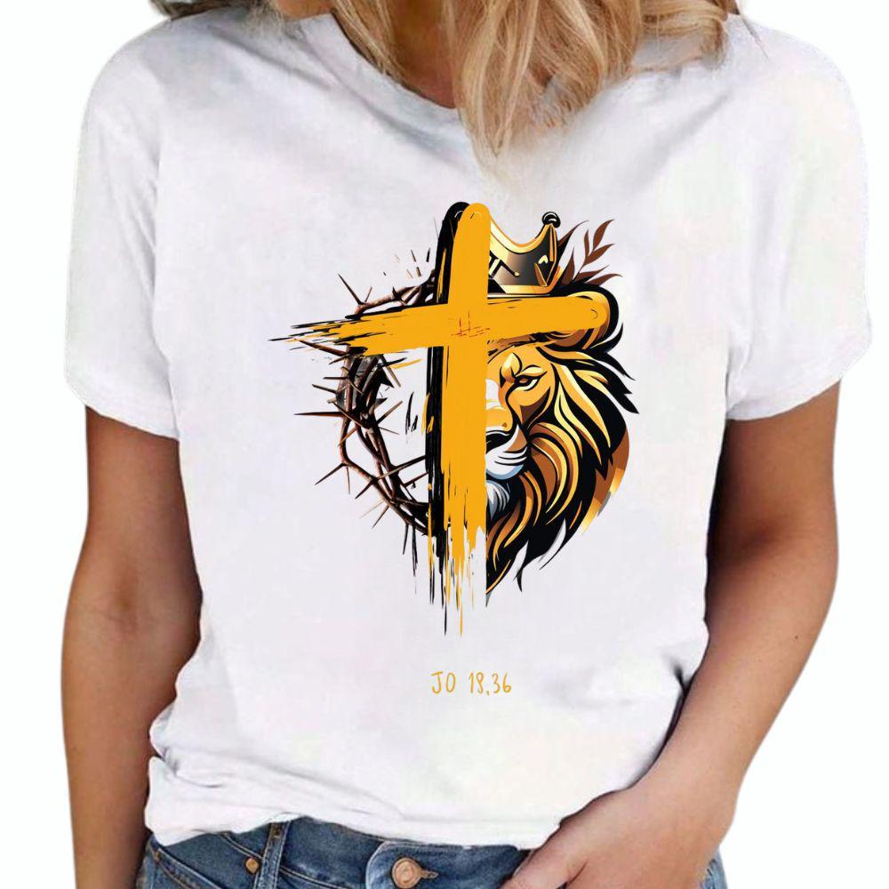 Футболка жіноча з принтом Pin-000-908 повсякденна L Білий (2664084956) Футболка жіноча з принтом Pin-000-908 повсякденна L Білий (2664084956)