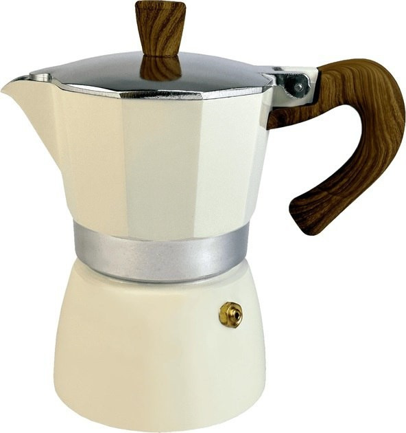 Гейзерная кофеварка классическая MG-1007 150 мл с ручкой Белый (25602599) - фото 1 Гейзерная кофеварка классическая MG-1007 150 мл с ручкой Белый (25602599) - фото 1