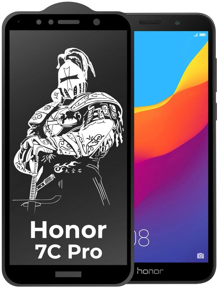 Защитное стекло King Fire Honor 7C Pro Full Glue Black (24290)