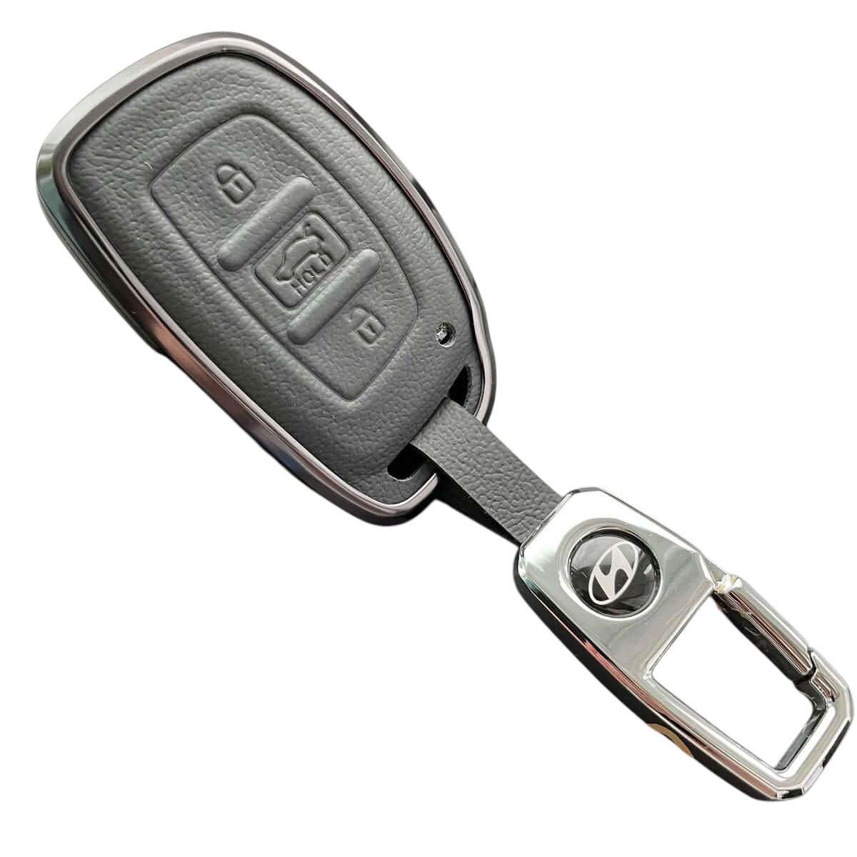 Чехол алюминиевый для ключа Hyundai (hu8ala)