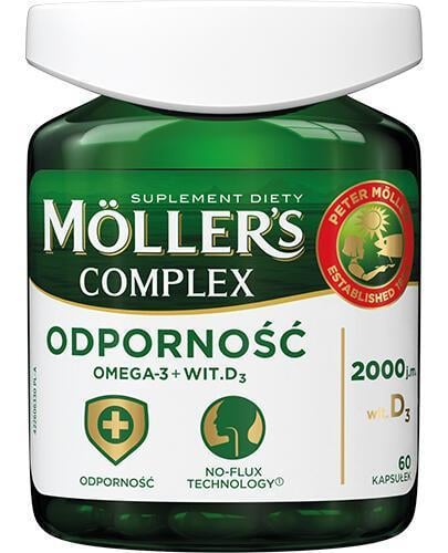 Витамины взрослых и детей от 6 лет Mollers Forte omega 3 60 капсул (15175042) Витамины взрослых и детей от 6 лет Mollers Forte omega 3 60 капсул (15175042)