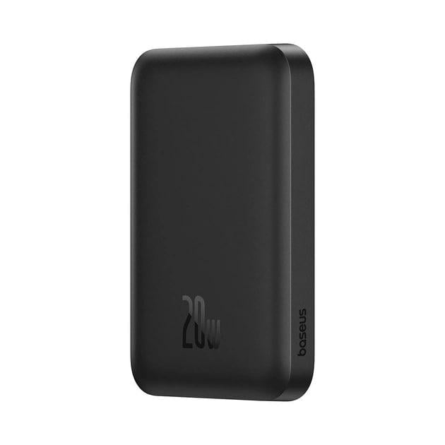 Повербанк Baseus Magnetic Mini 6000 mAh 20 W 2в1 QC3.0+PD3.0 с беспроводной зарядкой Qi 15 W Black (P10059002113-00) - фото 5