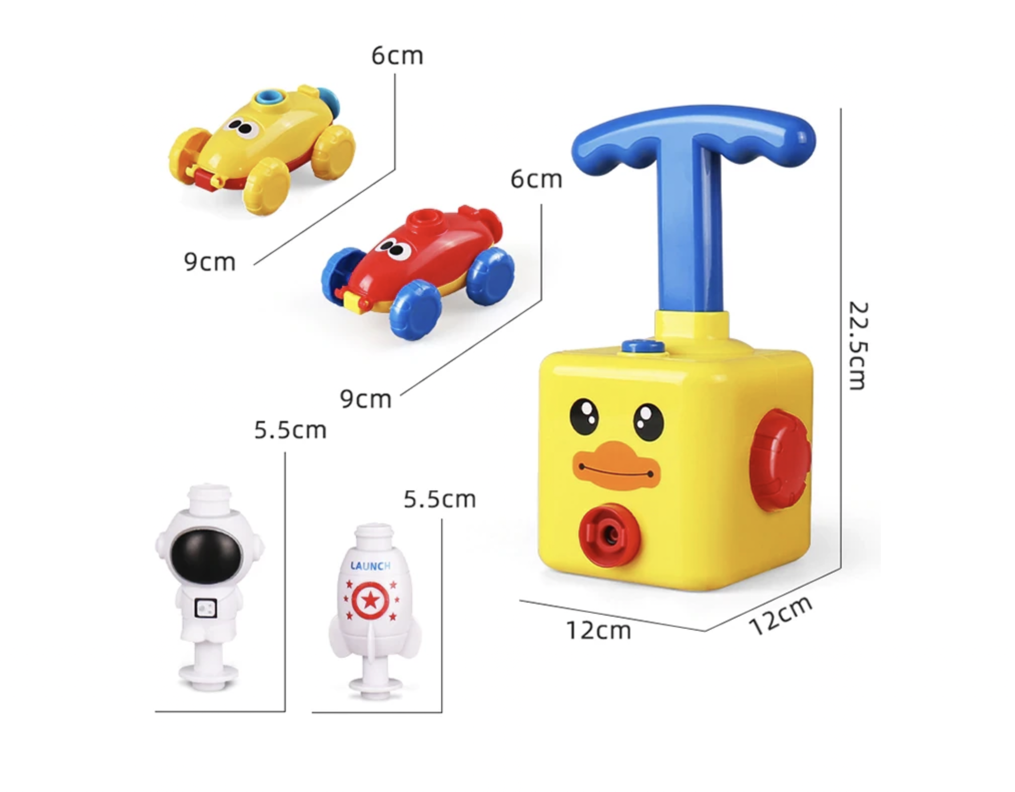 Дитяча інтерактивна іграшка Аеромобіль Balloon car набір для надування кульок - фото 9 Дитяча інтерактивна іграшка Аеромобіль Balloon car набір для надування кульок - фото 9