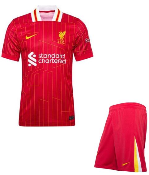 Футбольная форма Ливерпуль 2024-2025 домашняя S Красный (F0113)