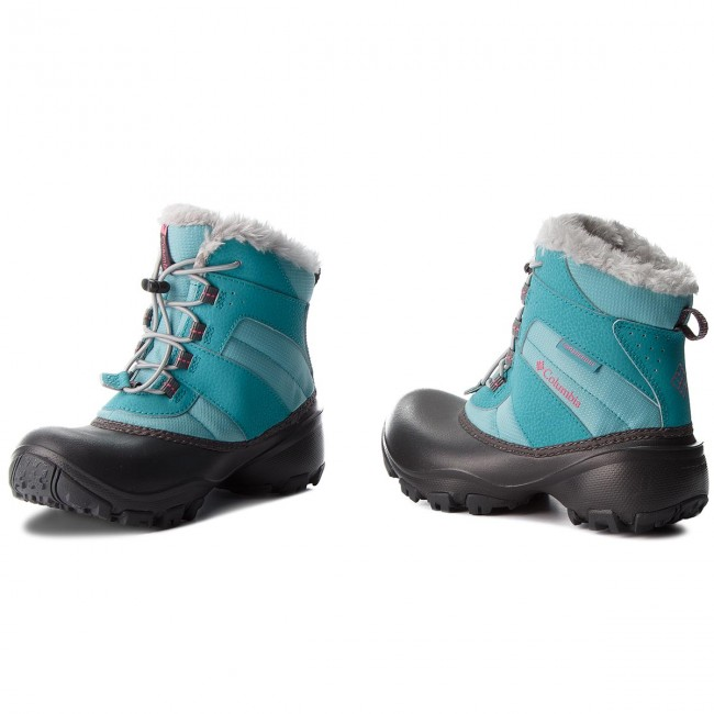 Ботинки Columbia Kids Rope Tow III Waterproof р. 29/12/19 см Голубой - фото 3