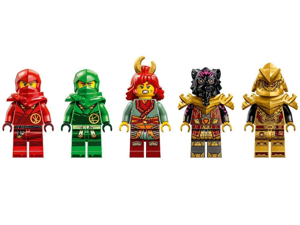 Конструктор для хлопчика Ninjago 11093 Теплова хвиля Лавового дракона 479 дет. (17516729) - фото 3