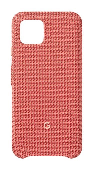 Противоударный чехол Soft Knit Fabric Case GA01282 для Google Pixel 4 Could Be Coral - фото 2