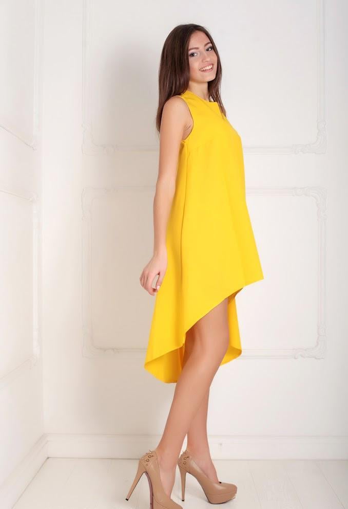 Платье женское Podium Feder 18998-YELLOW XS Желтый