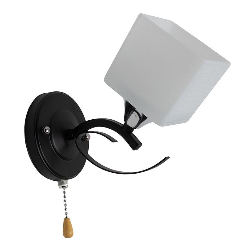 Бра настенное Light House SRS-13542/1W ВК+CR на одну лампу Черный/Хром