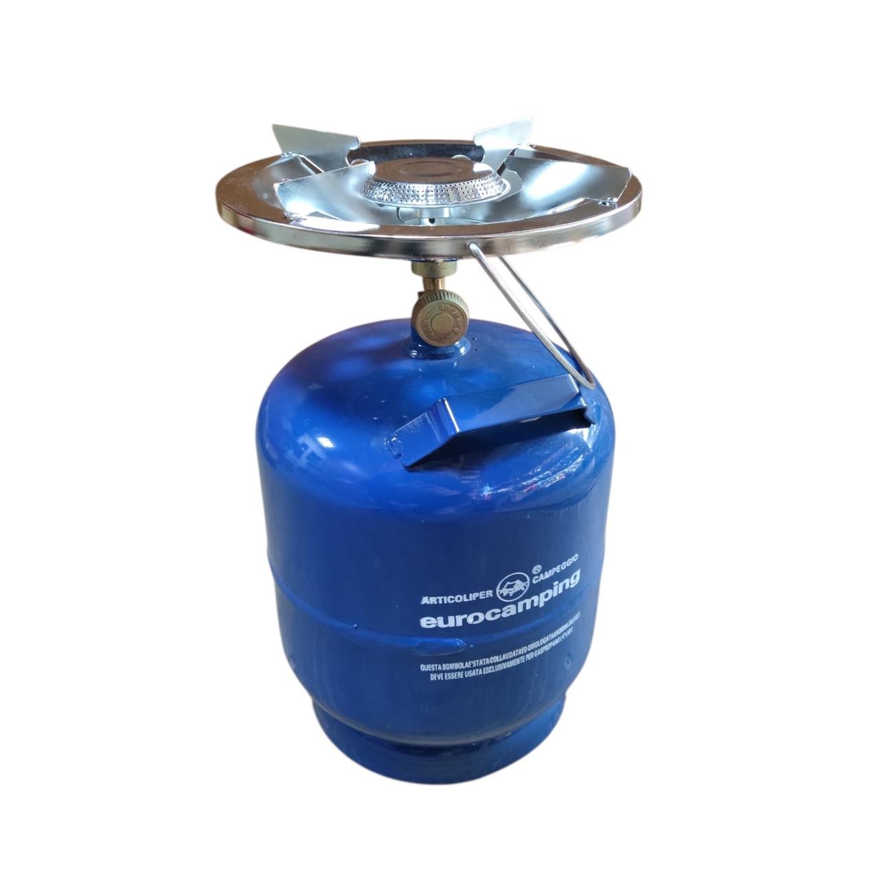 Баллон газовый с горелкой Eurocamping 8 л - фото 2 Баллон газовый с горелкой Eurocamping 8 л - фото 2