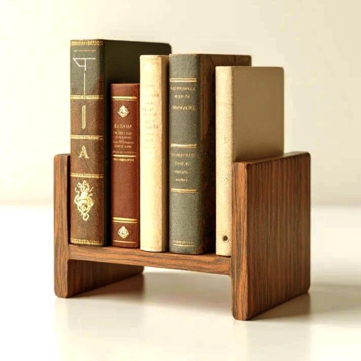 Полка книжная настольная из дерева Руколис Сиена (КПА-023505)