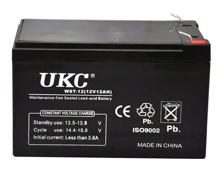Батарея аккумуляторная UKC 12 В 12 A 12 В 12 A (1707906805)