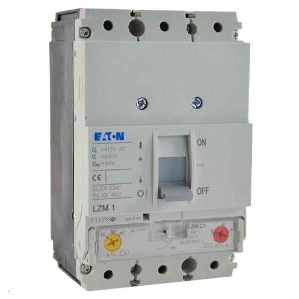 Вимикач силовий автоматичний Eaton Moeller LZMC1-A160-I 3P 160 А 36 кА (111897)