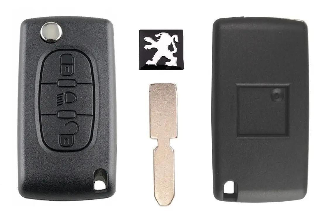 Корпус выкидного автоключа для Peugeot KS04G (400507) - фото 2 Корпус выкидного автоключа для Peugeot KS04G (400507) - фото 2