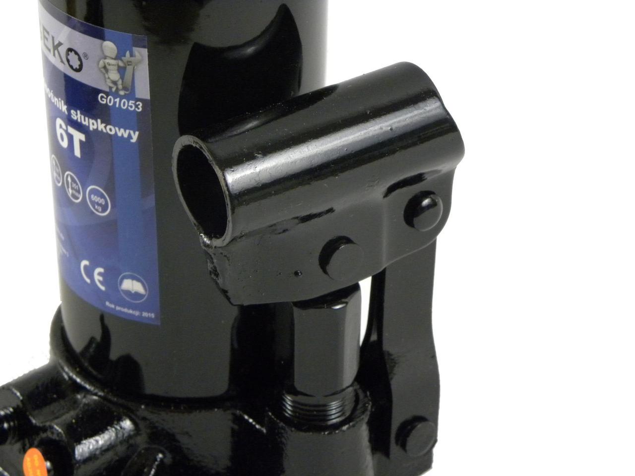 Домкрат гідравлічний GeKo пляшковий 6 тонн (G01053) - фото 4 Домкрат гідравлічний GeKo пляшковий 6 тонн (G01053) - фото 4