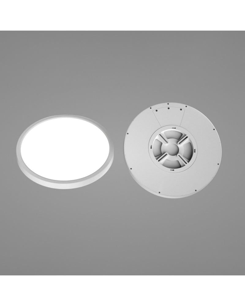 Светильник подвесной Italux Calvi Led 1x32W 2800K/4000K/6000K 3800Lm IP20 Wh (ND-35263-400R-32W-WH) - фото 2