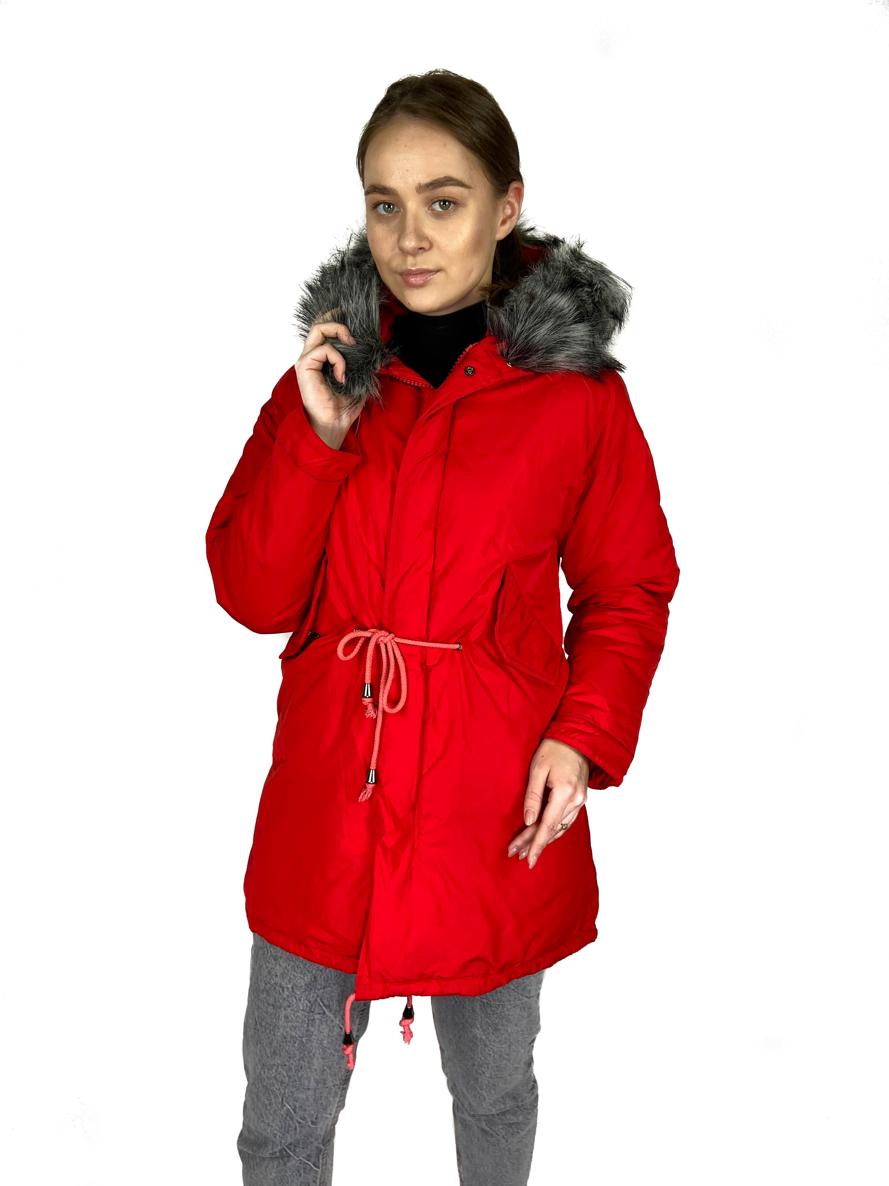 Парка женская зимняя XINXUEYI XL Красный (PP9009) Парка женская зимняя XINXUEYI XL Красный (PP9009)