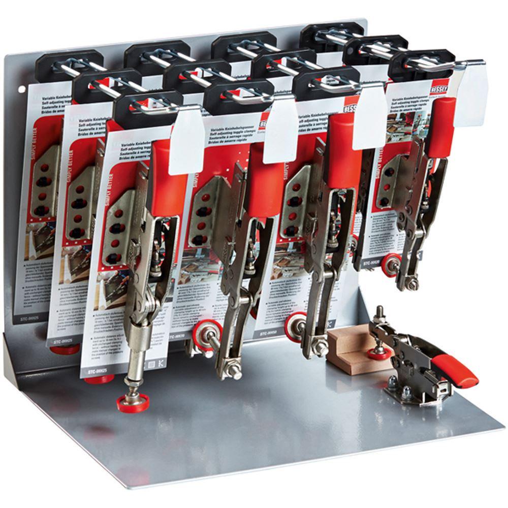 Набор зажимов станочных Bessey 3 x STC-HH20 3 x STC-HH50 3 x STC-HH70 3 x STC-IHH25 STC-D (15435)