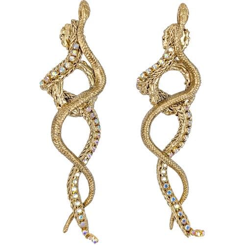 Серьги Медуза Горгона Seta Decor 23-543GL-XM