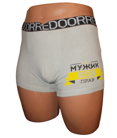 Трусы боксеры Redoor 3254 L Светло-серый