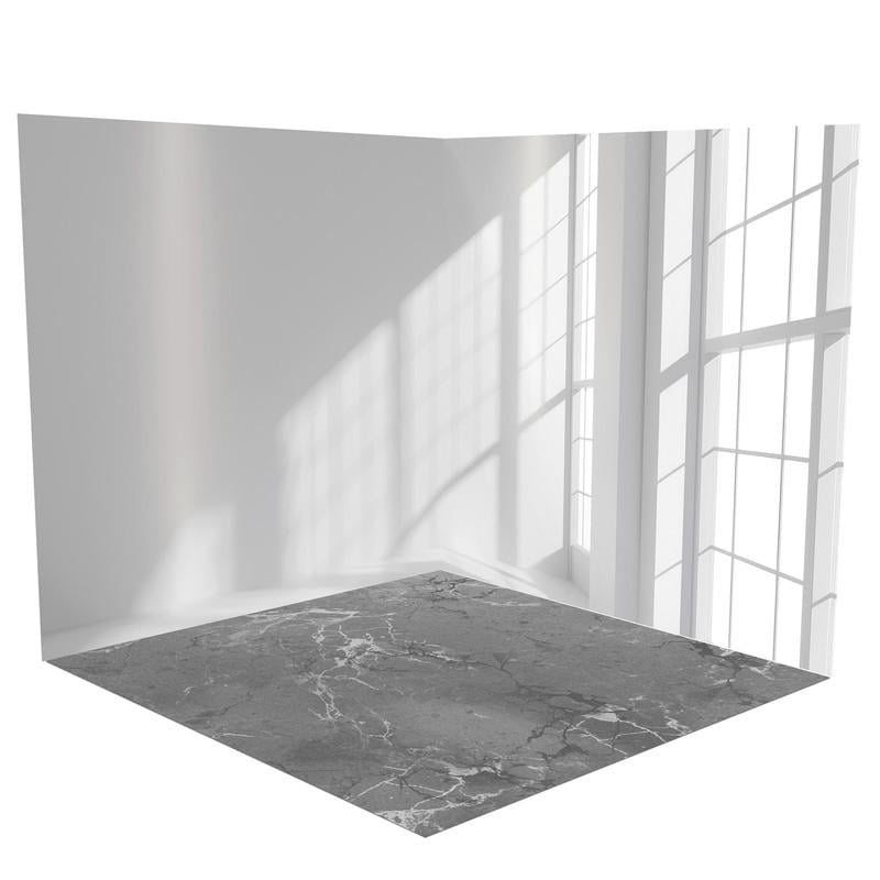 Фотофон виниловый угловой Frontlit стена/пол 120х120 см 450 г/м2 №58378 (58378-120)