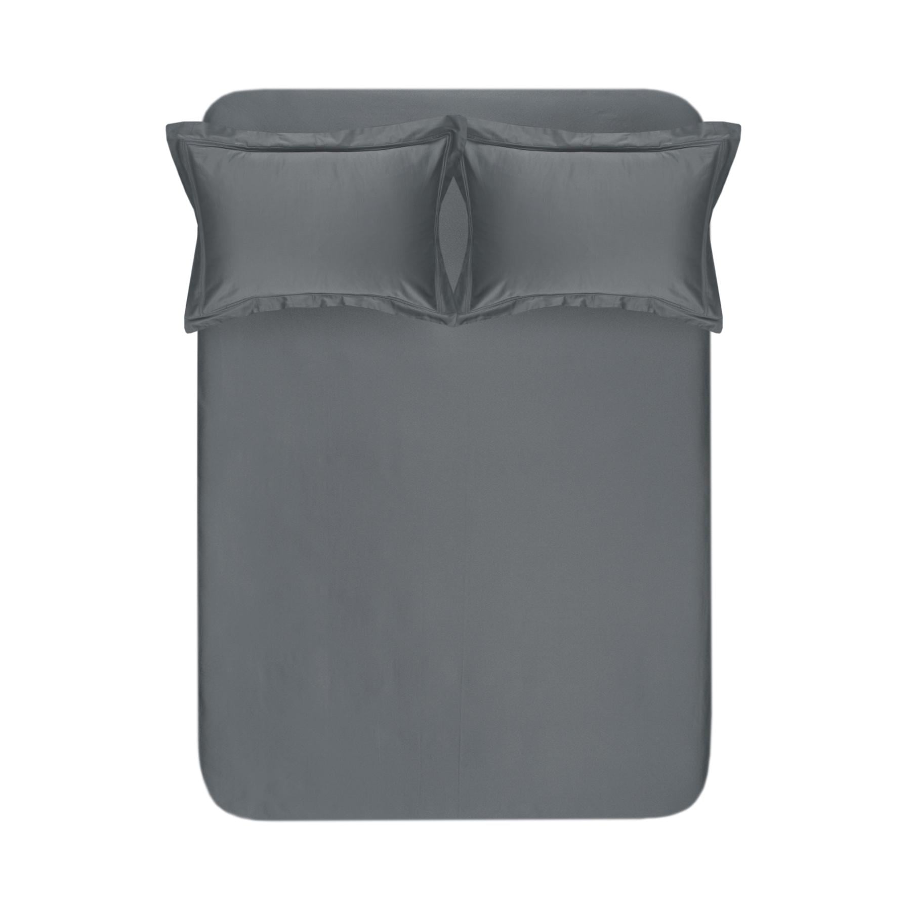 Простынь на резинке Lotus Home Carolina 300ТС с наволочками 180x200/50x70 см 2 шт. Антрацит (SVT-2000022354844) Простынь на резинке Lotus Home Carolina 300ТС с наволочками 180x200/50x70 см 2 шт. Антрацит (SVT-2000022354844)