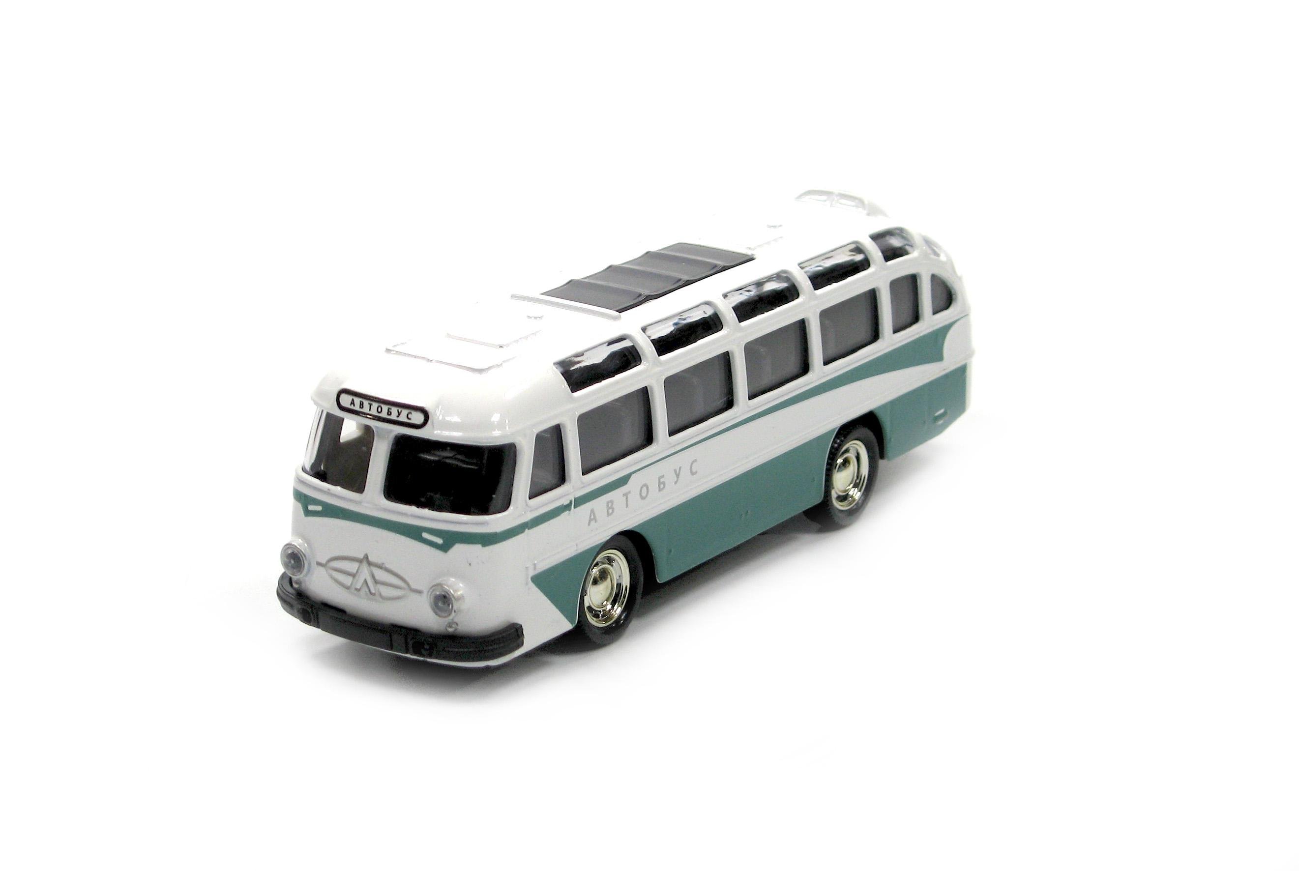 Модель металлическая Автобус ЛАЗ-697 Серый (M 5664 G)