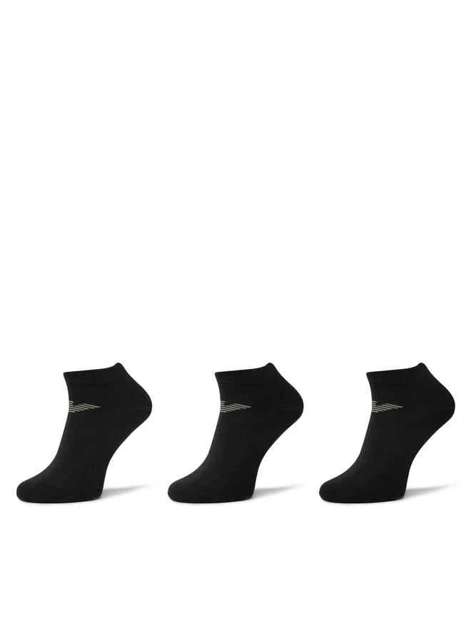 Набор носков мужских Emporio Armani 3 пары L/XL Черный (EM000550-black)
