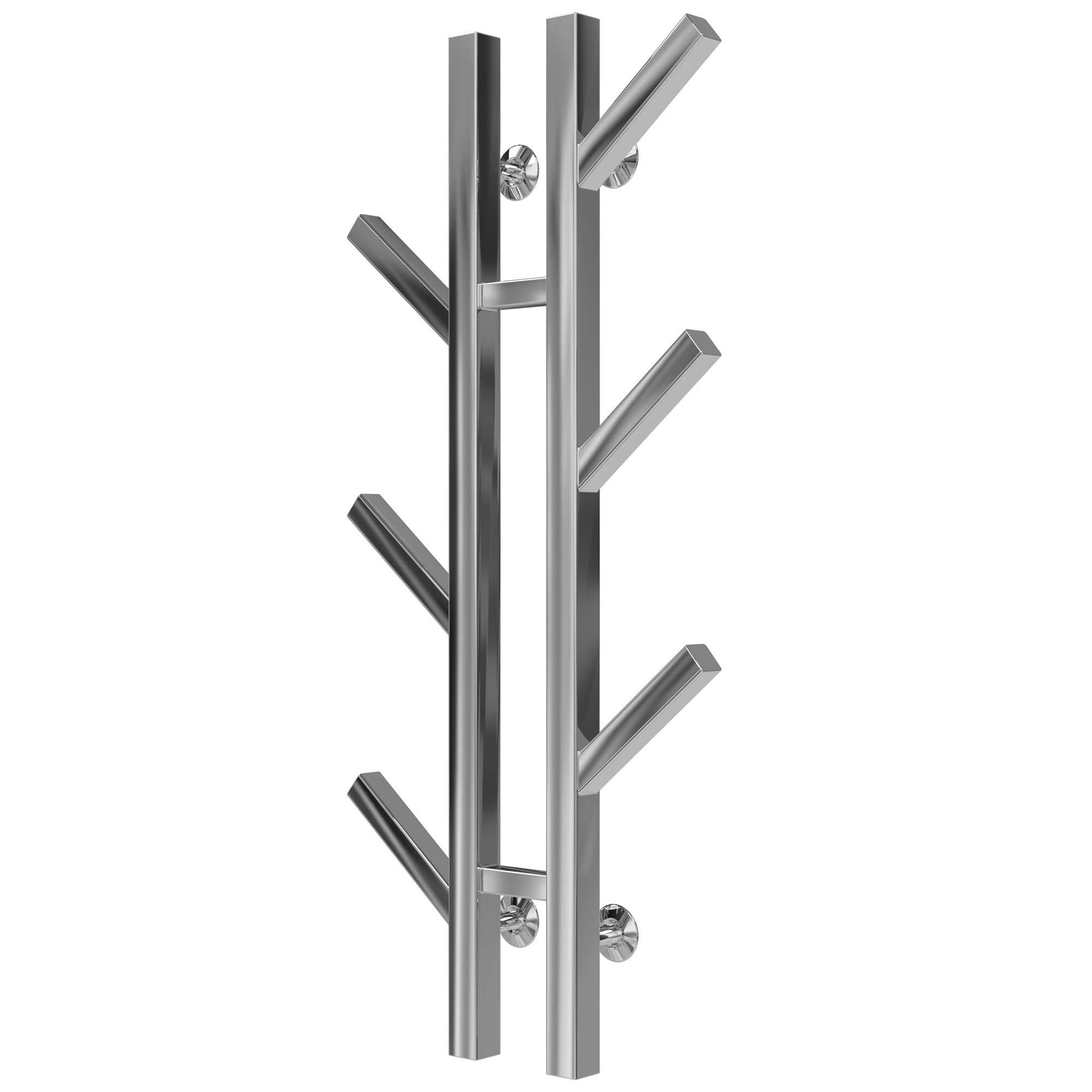 Полотенцесушитель водяной Deffi Sakura П6 нижнее подключение нержавеющая сталь 100х800 мм Хром (A.SR.80.10.6.CA) - фото 2 Полотенцесушитель водяной Deffi Sakura П6 нижнее подключение нержавеющая сталь 100х800 мм Хром (A.SR.80.10.6.CA) - фото 2