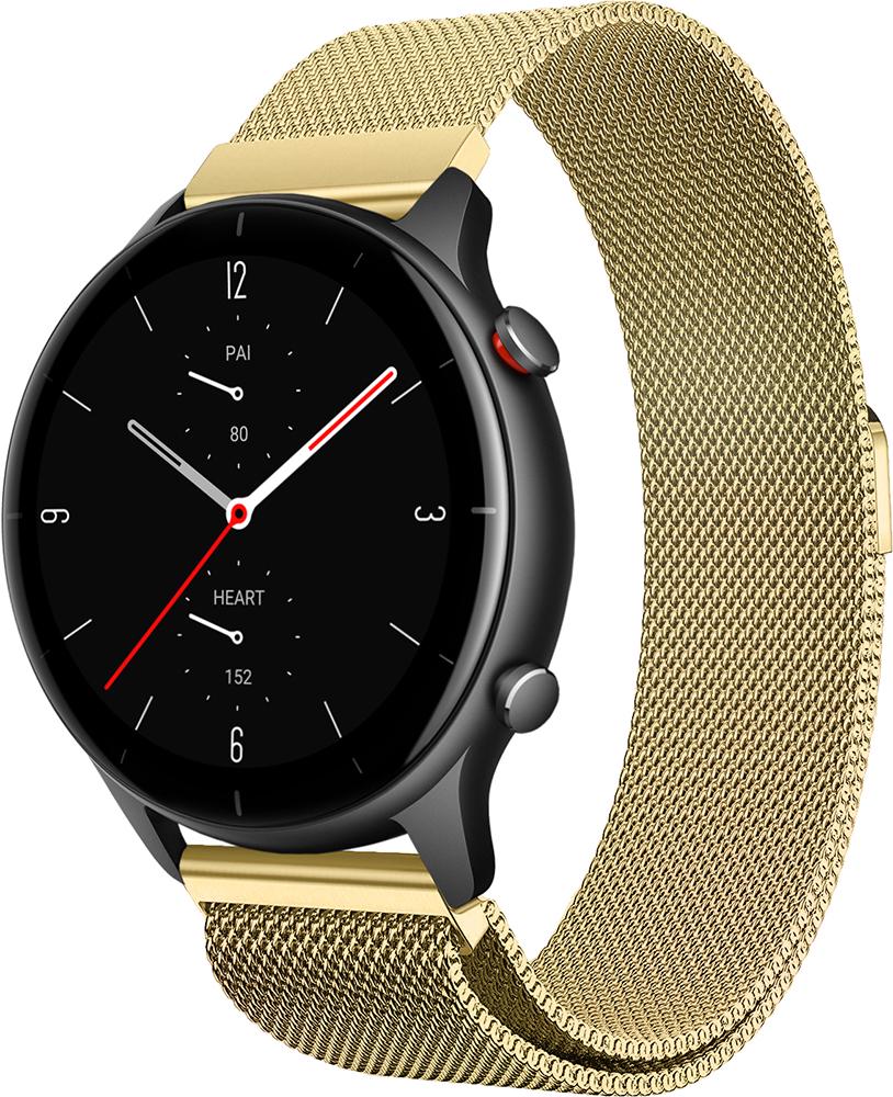 ᐉ Ремешок Миланская петля Milano Amazfit GTR 2 Gold (19385)