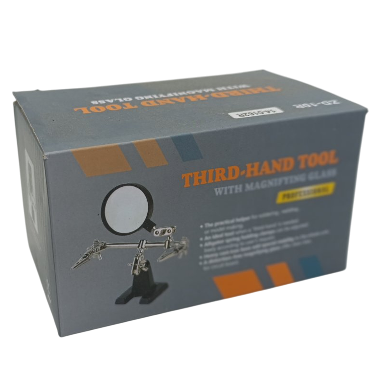 Держатель Третья рука ZD-10R с лупой 60 мм 3X Black/Silver (160425) - фото 9 Держатель Третья рука ZD-10R с лупой 60 мм 3X Black/Silver (160425) - фото 9