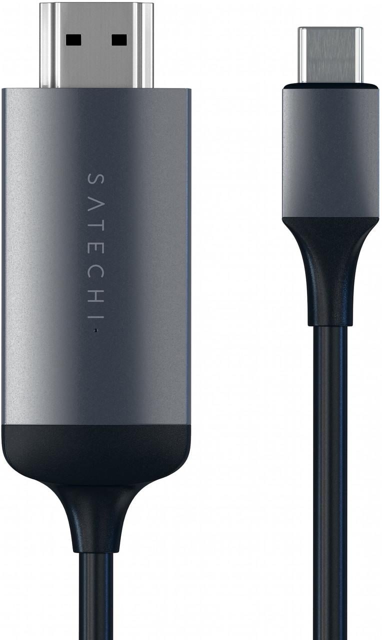 Кабель-адаптер Satechi Type-C to 4K HDMI Cable, Space Gray (ST-CHDMIM)