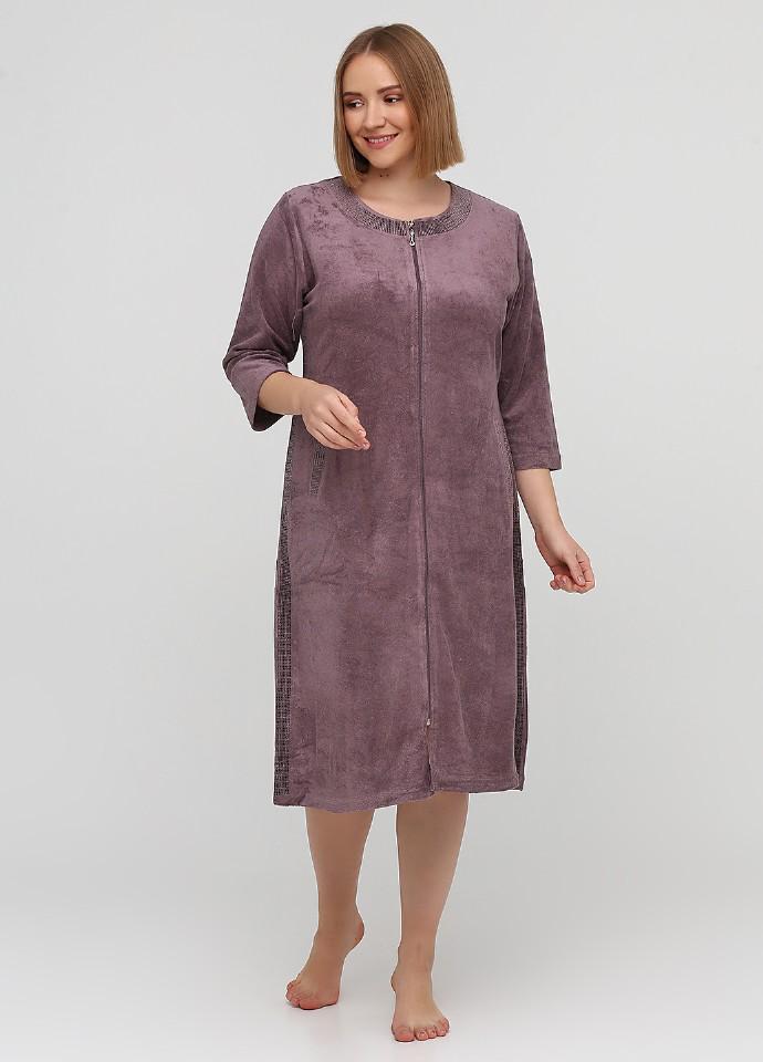 Халат Romeo Life XL Сливовый (3549)