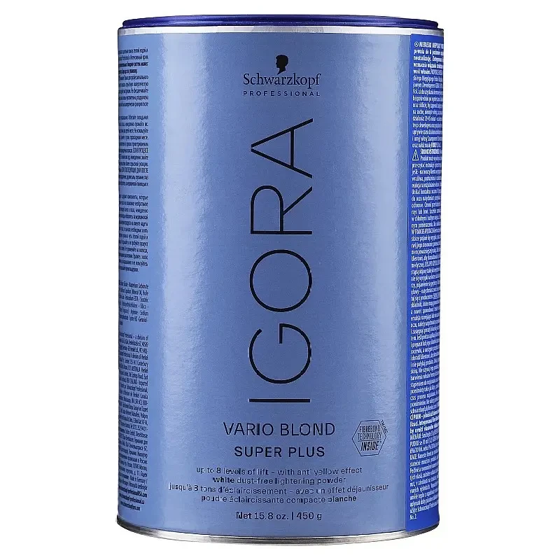 Порошок освещающий Schwarzkopf Professional Igora Vario Blond Super Plus 450 г